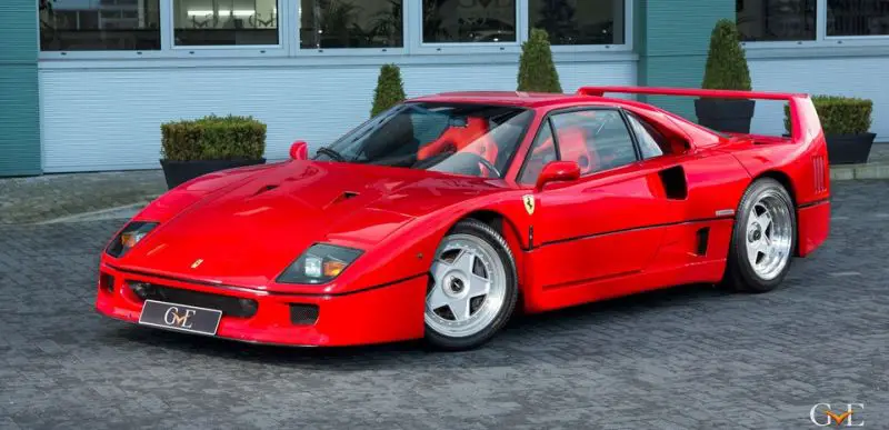 ferrari f40 ex-Eric Clapton car