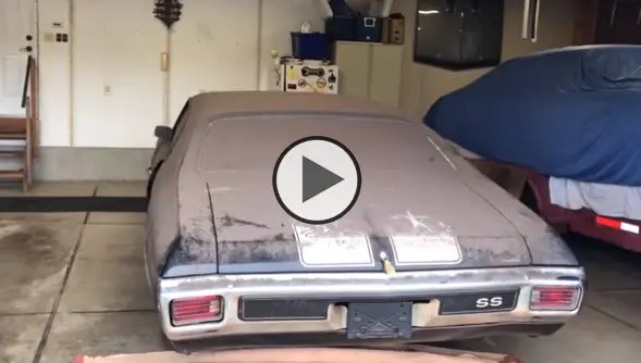 Rare Oshawa Canada Built 1970 Chevelle SS396 Hidden 40 years and Saved With Only  58k Miles!! - xtrhorsepower