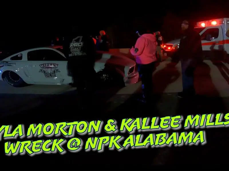 Street Outlaws Cali Nate Bad Wreck at Kentucky Cash Days! xtrhorsepower